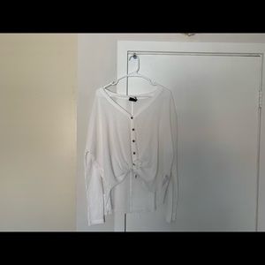 SOLD - Out from Under Jojo Oversized Thermal Button Front